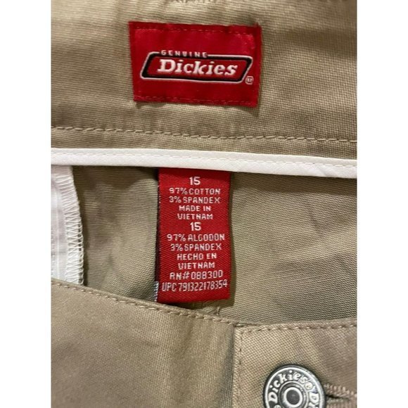 Dickies Stretch Twill Khaki Pants - Picture 7 of 7